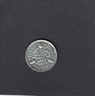 Beschrijving: 3 Pence  GEORGIUS V  